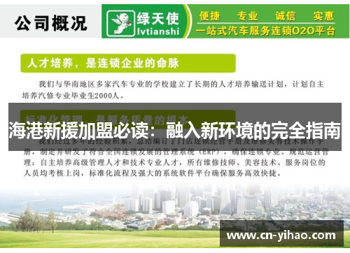 海港新援加盟必读：融入新环境的完全指南