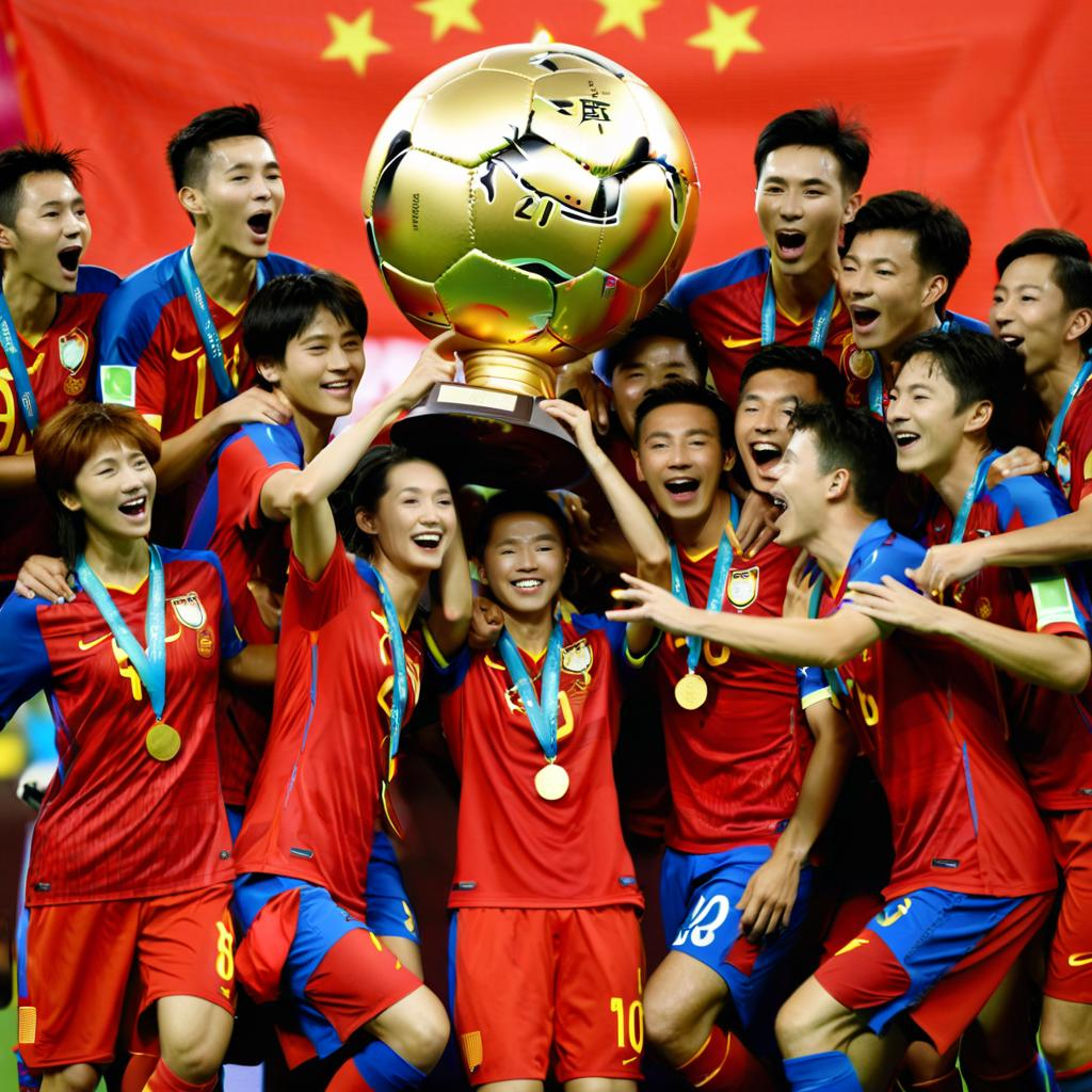 国际足球盛事备受瞩目，中国代表队备战令人震撼